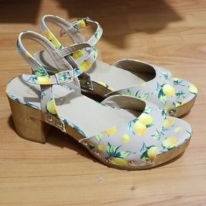 Topshop Lemon Heels